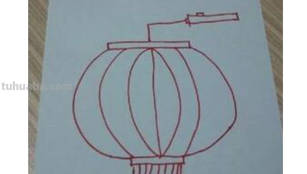 红灯笼怎么画简单又好看 红灯笼怎么画简单又好看