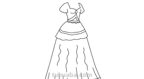 裙子简笔画 裙子简笔画图片大全