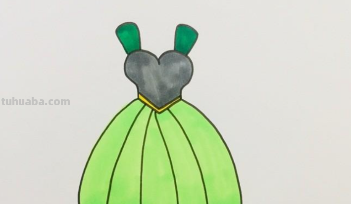 儿童裙子怎么画 儿童裙子怎么画