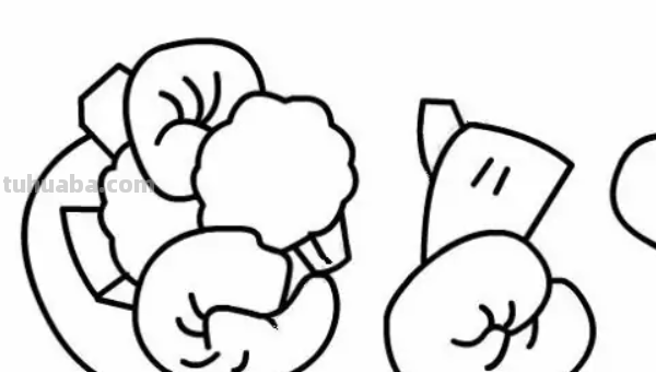 一盘青菜简笔画 一盘青菜简笔画