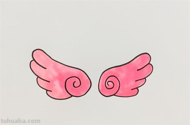 翅膀怎么画简笔画 翅膀,简笔画,步骤教程?