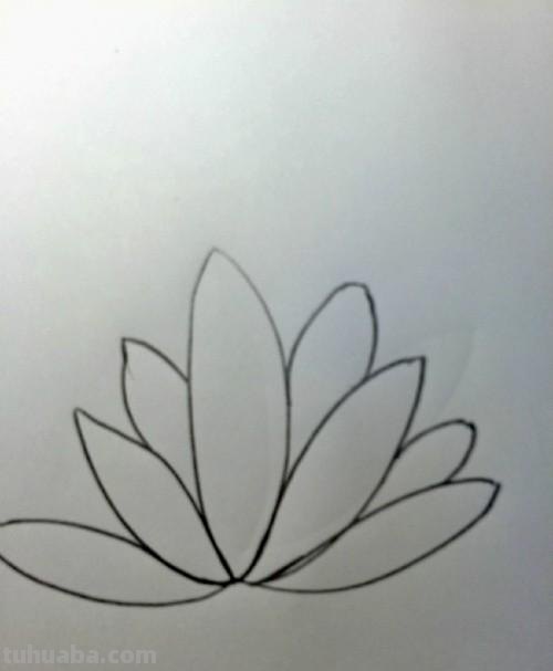 睡莲怎么画简笔画 简笔画荷花的步骤? 睡莲怎么画简笔画 简笔画荷花的步骤?