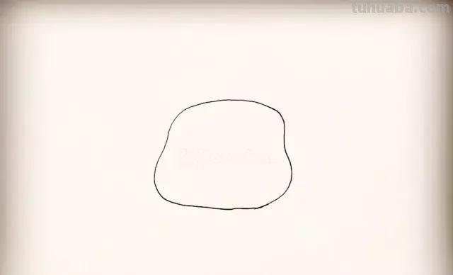 小狗简笔画，步骤齐全，一看就会