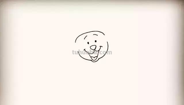 小狗简笔画，步骤齐全，一看就会