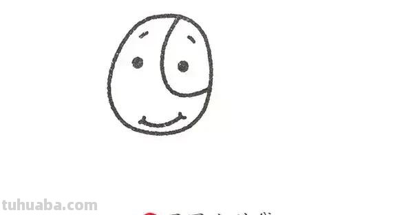 小狗简笔画，步骤齐全，一看就会