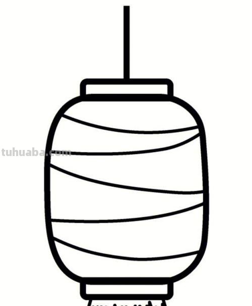 如何画灯笼简笔画 如何画灯笼简笔画越简单越好