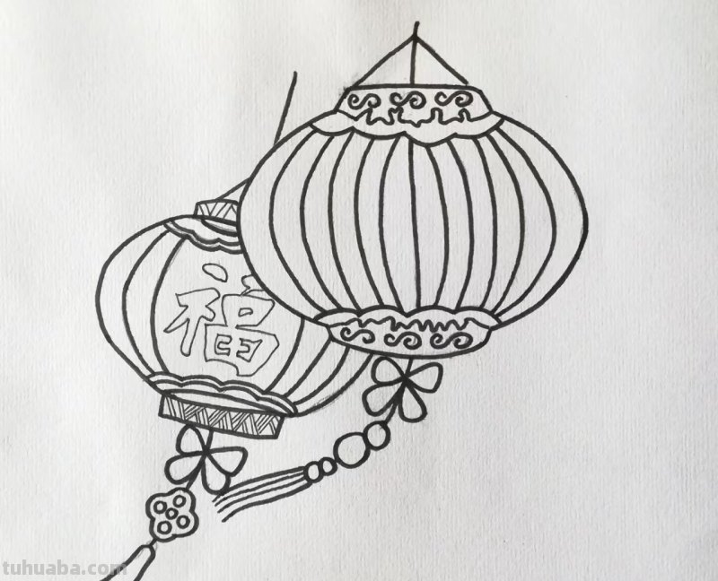 灯笼怎么画简单又好看古风 灯笼怎么画简单又好看古风