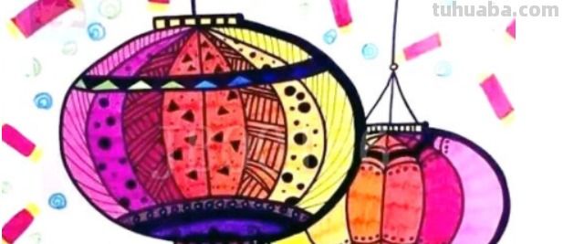 灯笼的简笔画怎么画 灯笼的简笔画怎么画