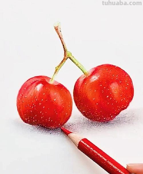 山楂怎么画用彩铅 彩铅画的最简单的水果?