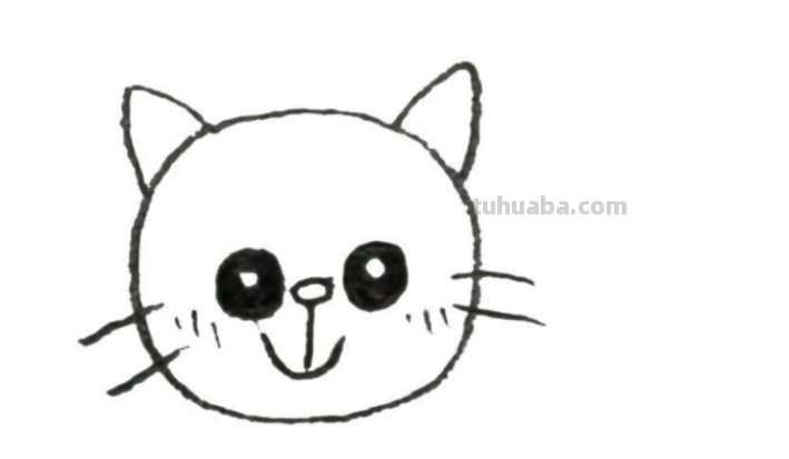 猫咪怎么画简笔画 猫咪怎么画简笔画