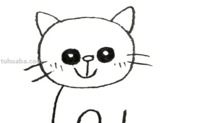猫咪怎么画简笔画 猫咪怎么画简笔画