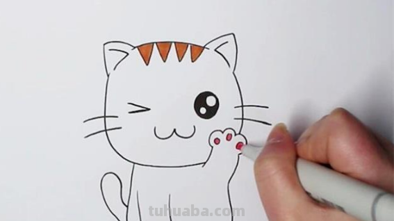小猫怎么画简笔画 小猫怎么画简笔画