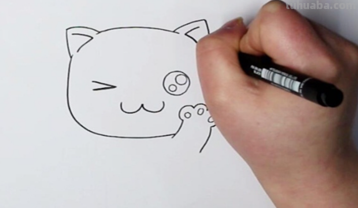 怎么画猫咪简笔画 怎么画猫咪简笔画