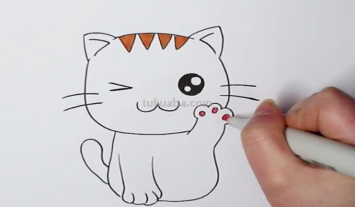 怎么画猫咪简笔画 怎么画猫咪简笔画