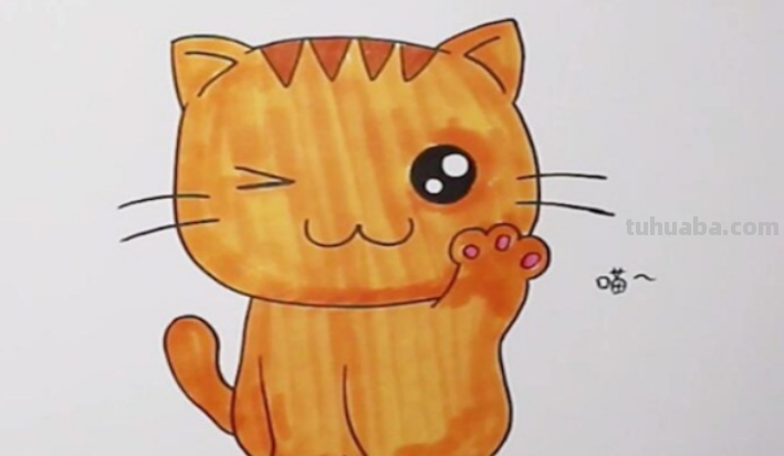 怎么画猫咪简笔画 怎么画猫咪简笔画