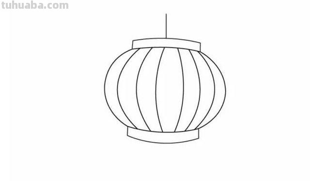 灯笼简笔画的步骤 灯笼简笔画的步骤是什么