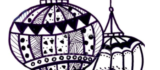 灯笼的简笔画怎么画