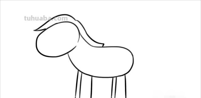 简笔画马怎么画 如何简笔画一匹马? 简笔画马怎么画 如何简笔画一匹马?