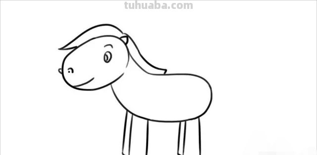 简笔画马怎么画 如何简笔画一匹马? 简笔画马怎么画 如何简笔画一匹马?