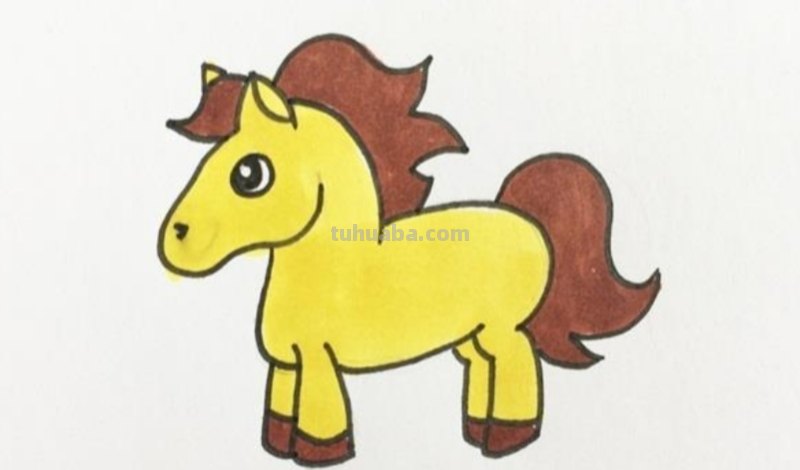 简笔画马怎么画 如何简笔画一匹马? 简笔画马怎么画 如何简笔画一匹马?