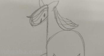 简笔画马怎么画 如何简笔画一匹马? 简笔画马怎么画 如何简笔画一匹马?