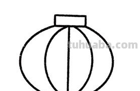 画个灯笼怎么画