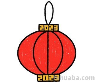 画个灯笼怎么画