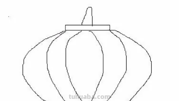 怎么画灯笼简单又漂亮