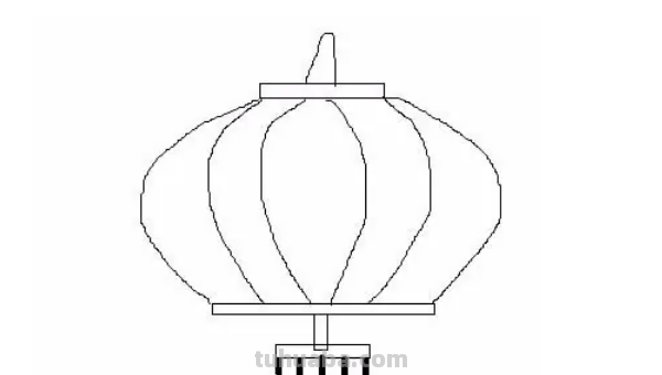 怎么画灯笼简单又漂亮