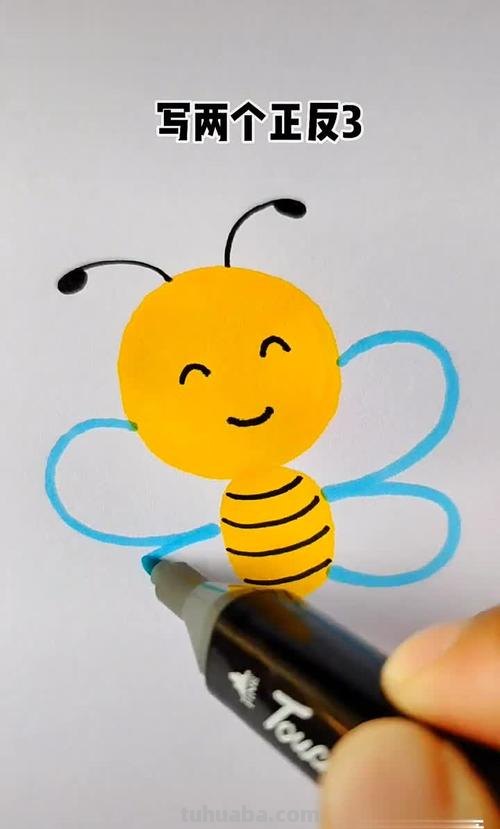 蜜蜂简笔画怎么画 画小密蜂最简单的方法？