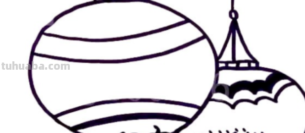 灯笼的简笔画怎么画