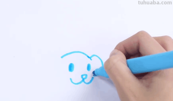 如何画狗的简笔画