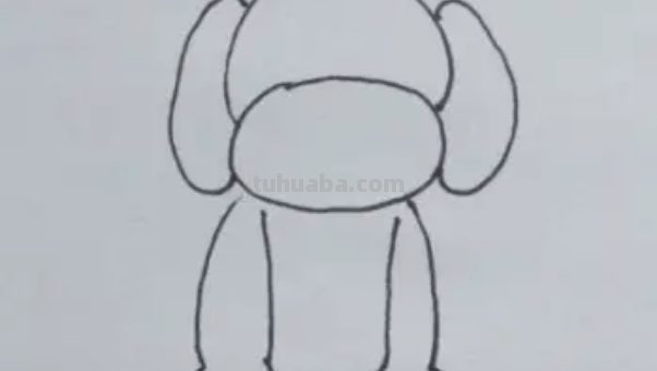 小狗的简笔画怎么画