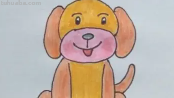 小狗的简笔画怎么画