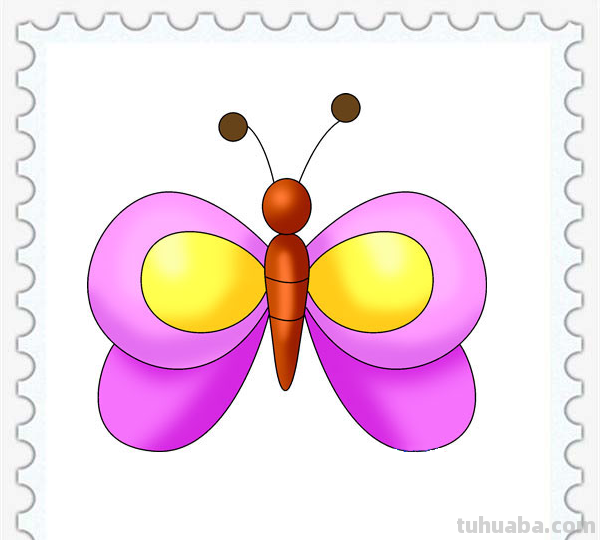 儿童简笔画精选「昆虫」-如何画一只漂亮的蝴蝶(Butterfly) 儿童简笔画精选「昆虫」-如何画一只漂亮的蝴蝶(Butterfly)