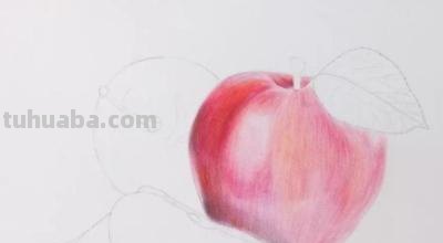 彩铅苹果怎么画逼真 用18色的彩铅能画出一个苹果吗？
