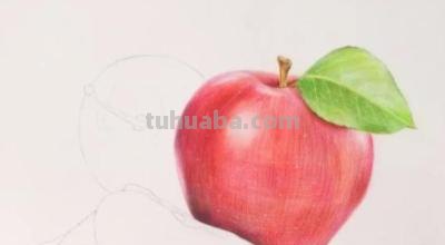 彩铅苹果怎么画逼真 用18色的彩铅能画出一个苹果吗？