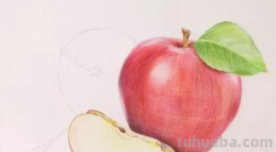 彩铅苹果怎么画逼真 用18色的彩铅能画出一个苹果吗？