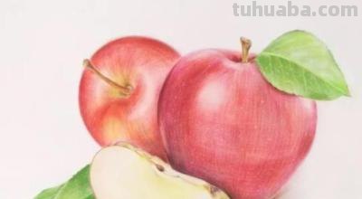 彩铅苹果怎么画逼真 用18色的彩铅能画出一个苹果吗？