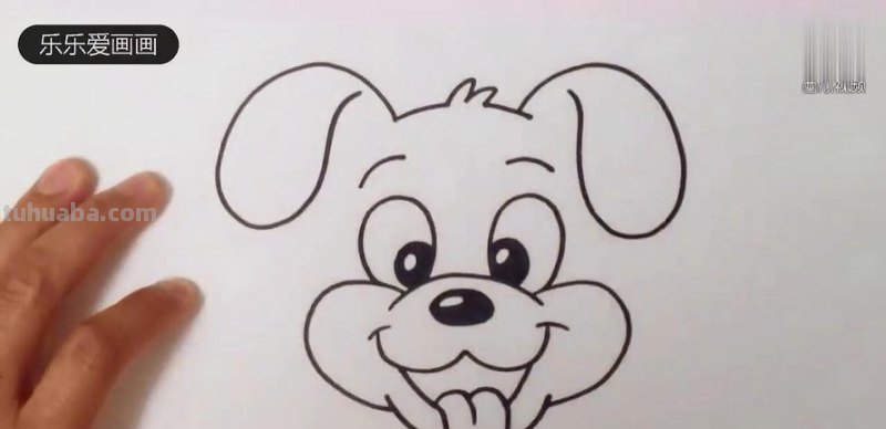 炒鸡简单的各种可爱的小狗简笔画教程~快来看看