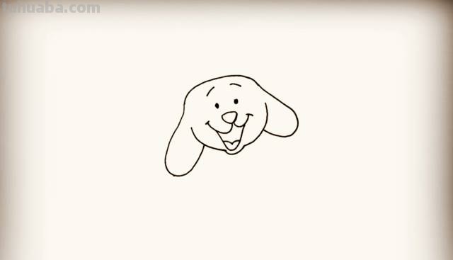 炒鸡简单的各种可爱的小狗简笔画教程~快来看看