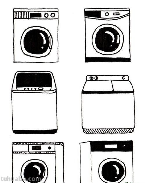 半分钟学会画各种电器