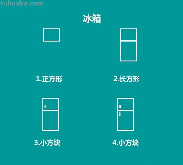 半分钟学会画各种电器