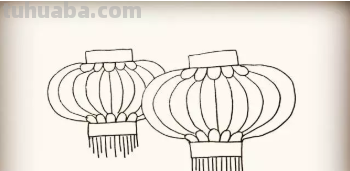 灯笼怎么画