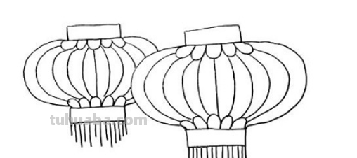 灯笼怎么画简单又好看