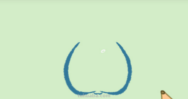 怎么画桃子简笔画