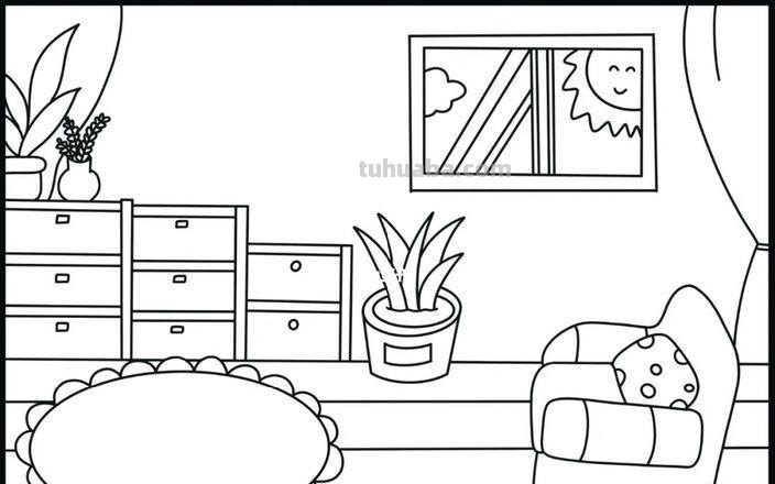 超简单的居家生活简笔画教程，学会简单简笔画