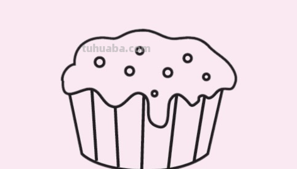 简笔画蛋糕怎么画