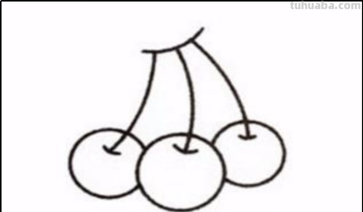怎么画樱桃
