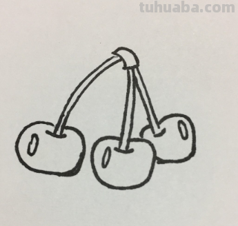 樱桃简笔画